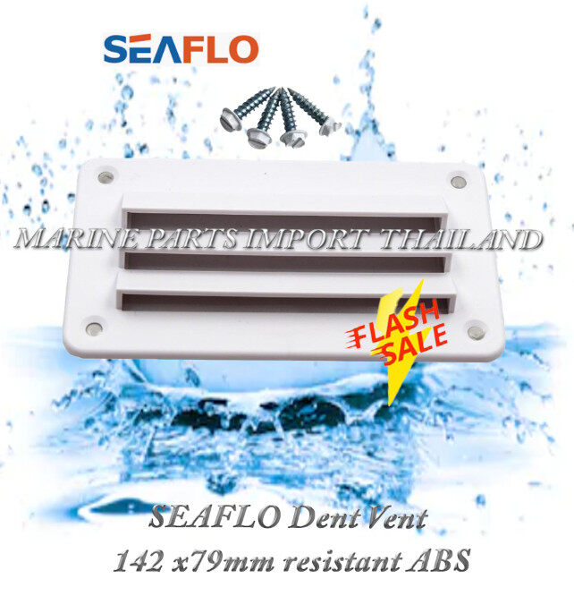 SEAFLO Dent Vent142 x79mm resistant ABS