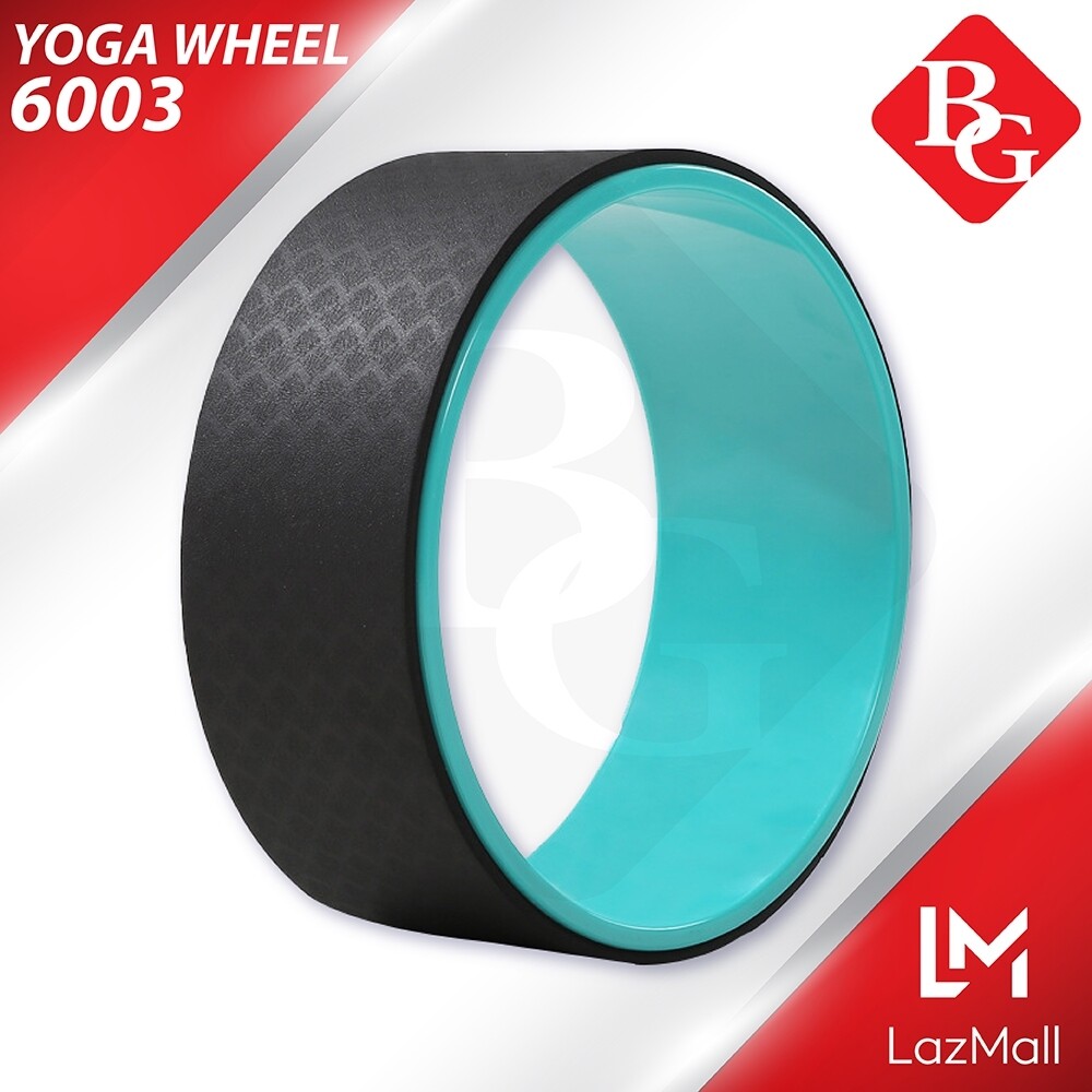 B&G Yoga Wheel รุ่น 6003 สีดำ โยคะล้อ วงล้อโยคะ โยคะสำหรับยืดกระดูกสันหลัง รุ่น 6003
