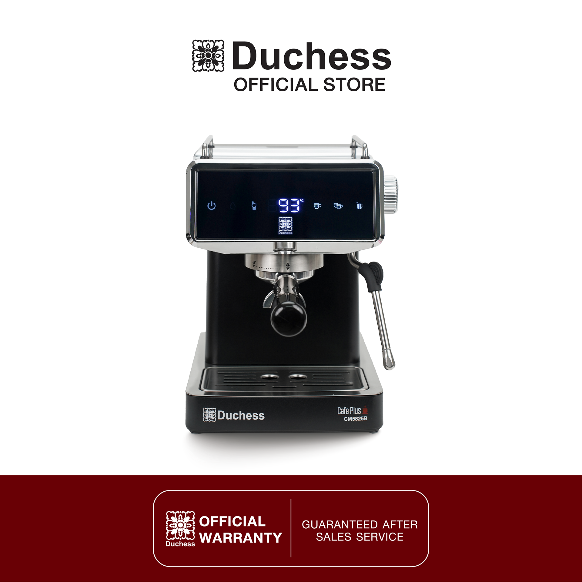 Duchess CM5825 Automatic Coffee Machine – Touch Screen Control, Easy to Use ราคา 3,490 บาท*ส่งฟรี