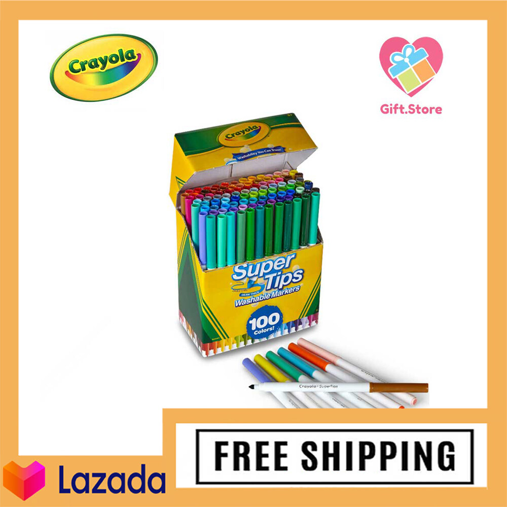 Crayola Supertips 100 สี