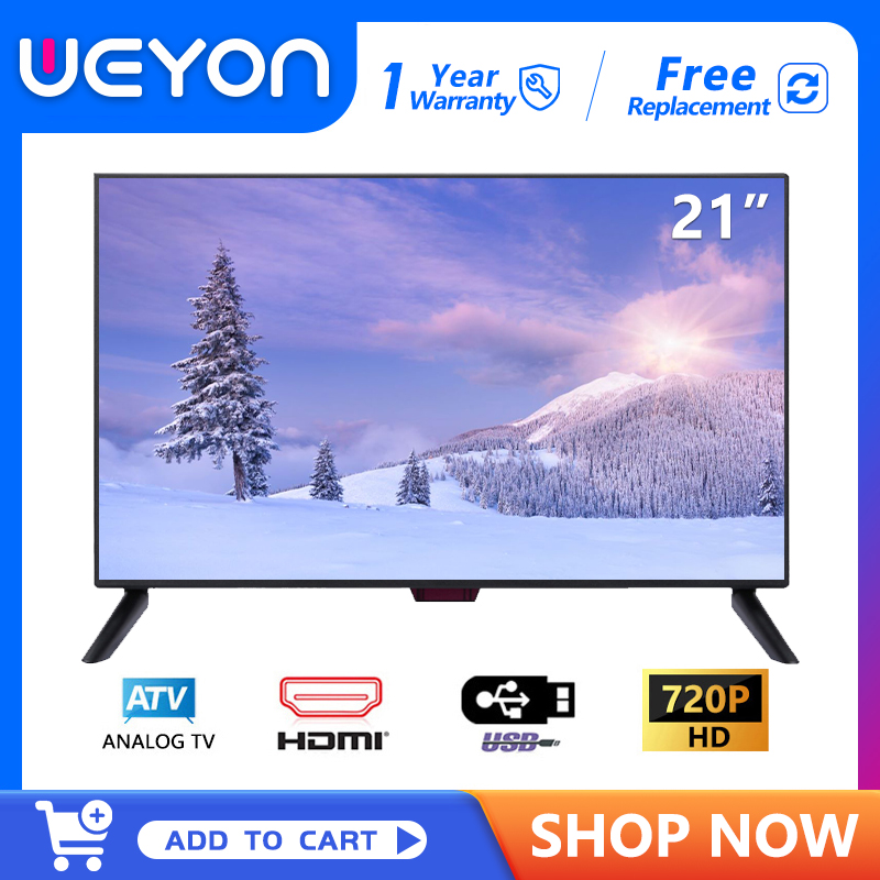 Weyon 21-Inch Tv, Black Border, Led Hd Screen, One-Year Warranty. ราคา 1,550 บาท*ส่งฟรี