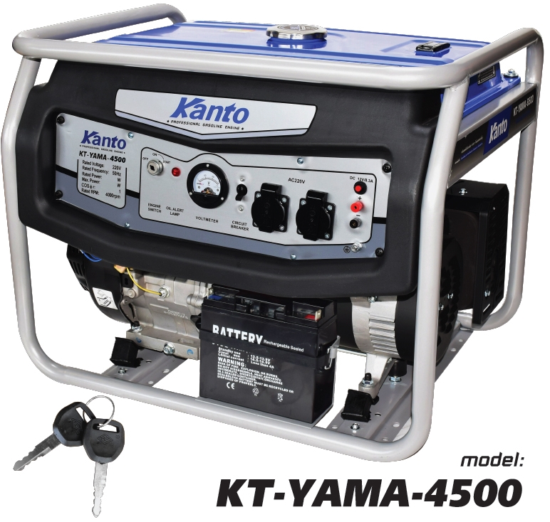 Kanto เครื่องสำรองไฟ เครื่องปั่นไฟเบนซิน 4 จังหวะ รุ่น KT-YAMA-4500