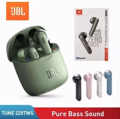 หูฟังไร้สาย JBL_ TUNE 220TWS True wireless earbuds Bluetooth 5.0 Headphones & Headsets Audio, Video & Entertainment Consumer Electronics