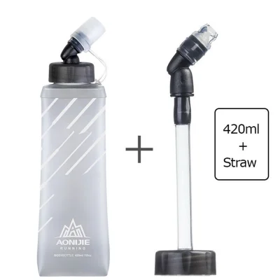 ขวดน้ำแบบนิ่ม AONIJIE TPU พับเก็บได้ ขนาด 250ml ,420ml สำหรับวิ่งมาราธอน AONIJIE SD21 Soft Flask ของแท้100% พร้อมส่ง!! (L12) (6)