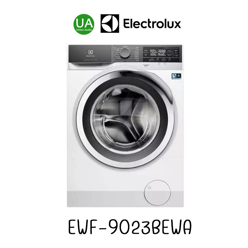 ELECTROLUX เครื่องซักผ้า ฝาหน้า EWF-9023BEWA 9 กิโลกรัม inverter Vapour Care ช่วยให้ผ้านุ่มฟู กำจัดสารก่อภูมิแพ้ พร้อมขาตั้ง // EWF9023BEWA EWF9023