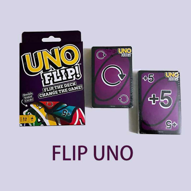 CARD GAME UNO FLIP ไพ่อูโน่ คุณภาพมาตรฐาน มี112 ใบ
