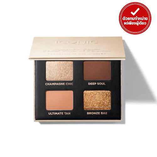 Iconic London Bronze & Smokey Eyeshadow Palette Eyeshadow Palette ราคา 1,226 บาท*ส่งฟรี