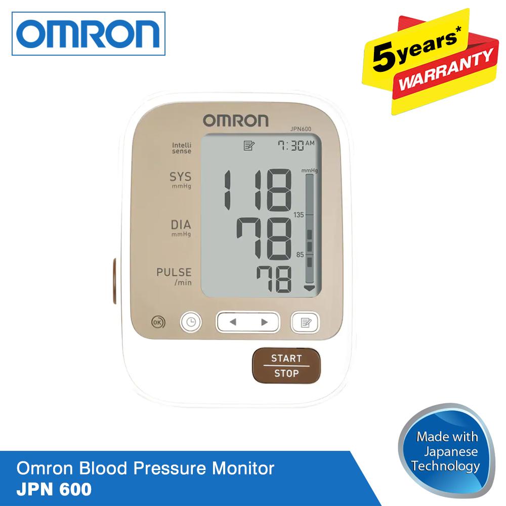 Omron Jpn 600 Automatic Blood Pressure Monitor Jpn600 Bp (White) ราคา 6,394 บาท*ส่งฟรี