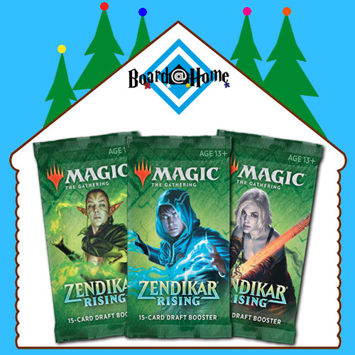 Magic The Gathering Zendikar Rising Draft Booster Pack - MTG - Card Game - Board Game - การ์ดเกม - บอร์ดเกม