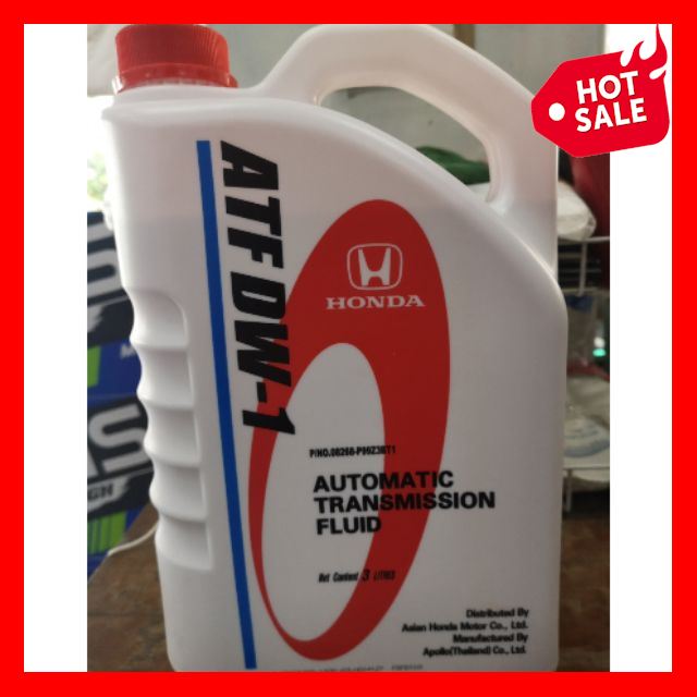 ❗️❗️ SEAL ❗️❗️ น้ำมันเกียร์อัตโนมัติ ฮอนด้า (ATF DW-1)? ของแท้เบิกห้าง ขนาด 3 ลิตร !! เอนกประสงค์ แข็งแรง ทนทาน บริการเก็บเงินปลายทาง โปรโมชั่นสุดคุ้ม โค้งสุดท้าย ราคาถูก คุณภาพดี