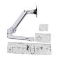 Ergotron LX Arm Extension and Collar Kit Matte Black / WHITE / POLISHED ALUMINUM - 10 Yrs Warranty
