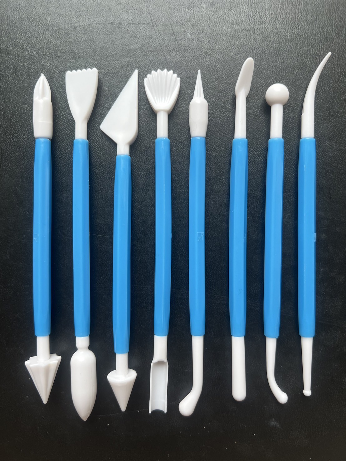อุปกรณ์ปั้นดินไทยดินโพลิเมอร์ 8ชิ้น มีให้เลือก6สี
