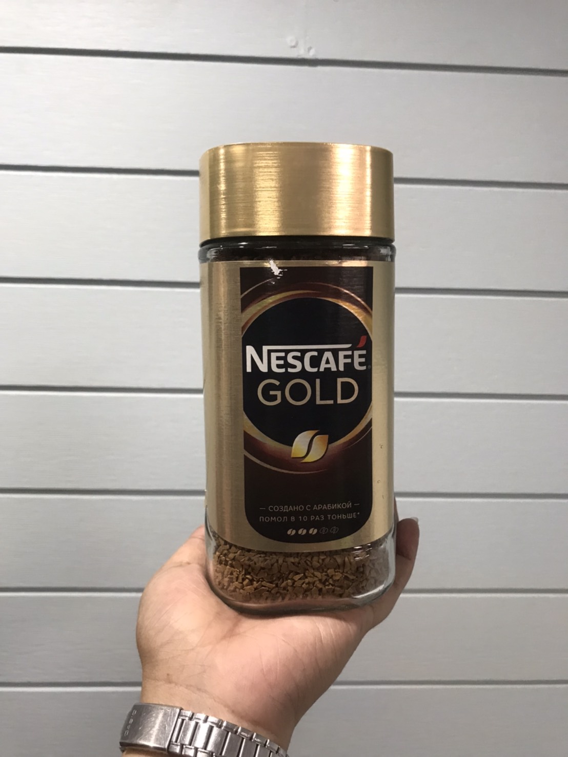 Nescafe Gold Original เนสกาแฟโกลด์ สูตรออริจินัล ความเข้มข้นระดับ 7 ขนาดขวดใหญ่สุดคุ้ม 190 กรัม สินค้านำเข้า ( โกดังขนมนำเข้าราคาถูก ) ราคา 289 บาท*ส่งฟรี