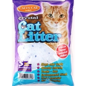 ภาพหน้าปกสินค้าทรายแมว Catty Cat คริสตัล เม็ดบีท คริสตัล ดูดซึมทันที กำจัดกลิ่นได้ดี 5L ที่เกี่ยวข้อง