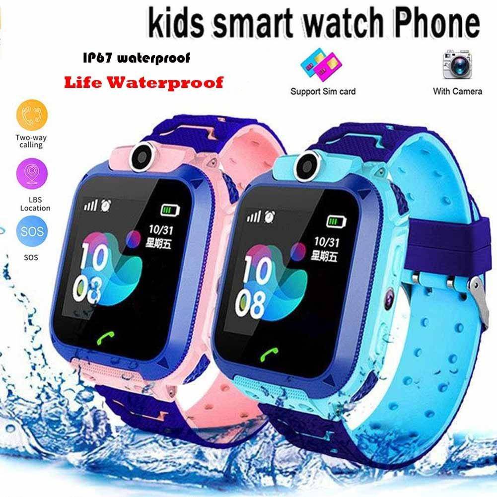 Smart GPS Watch (เมนูภาษาไทยครับ) นาฬิกาเด็ก ใส่ซิมโทรฯได้ พร้อม GPS กันน้ำ IP64/IP67 ติดตามตำแหน่ง และไฟฉาย Q9,V4,Q12,Q19