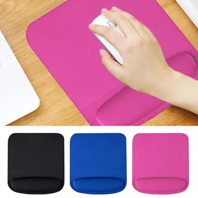 Soft Mouse Pad Mousepad with Wrist Rest Support Pad Non-Slip Comfortable Gamer Mouse Mice Pad Mat for Surfing and Gaming