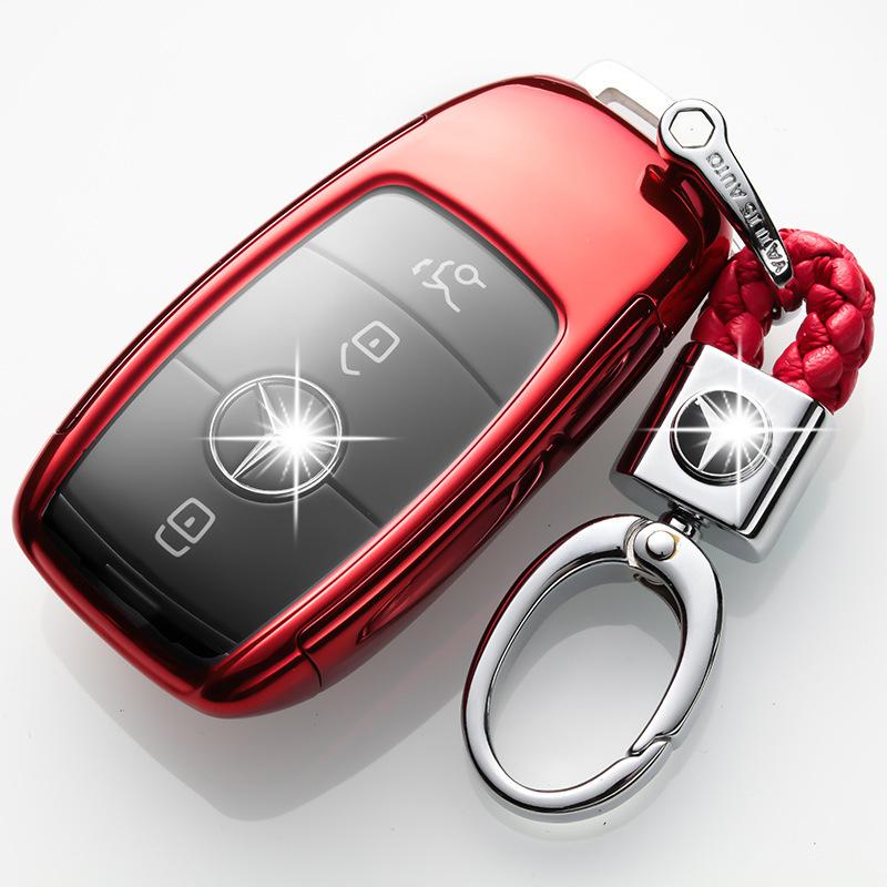 ใหม่ Tpu รถ Key Storage สำหรับ สำหรับ For Mercedes benz ถุงปลอกกุญแจ key case cover bag Benz E Class E200 E260 E300 E320 ป้องกัน Holster Fob