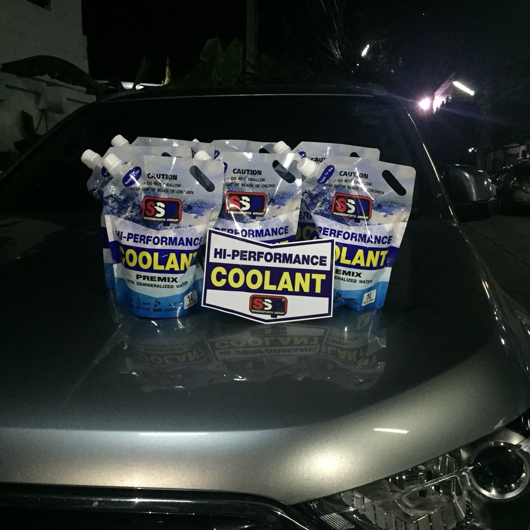 coolant ssp hi-performance น้ำยาหล่อเย็นสำหรับเครื่องยนต์