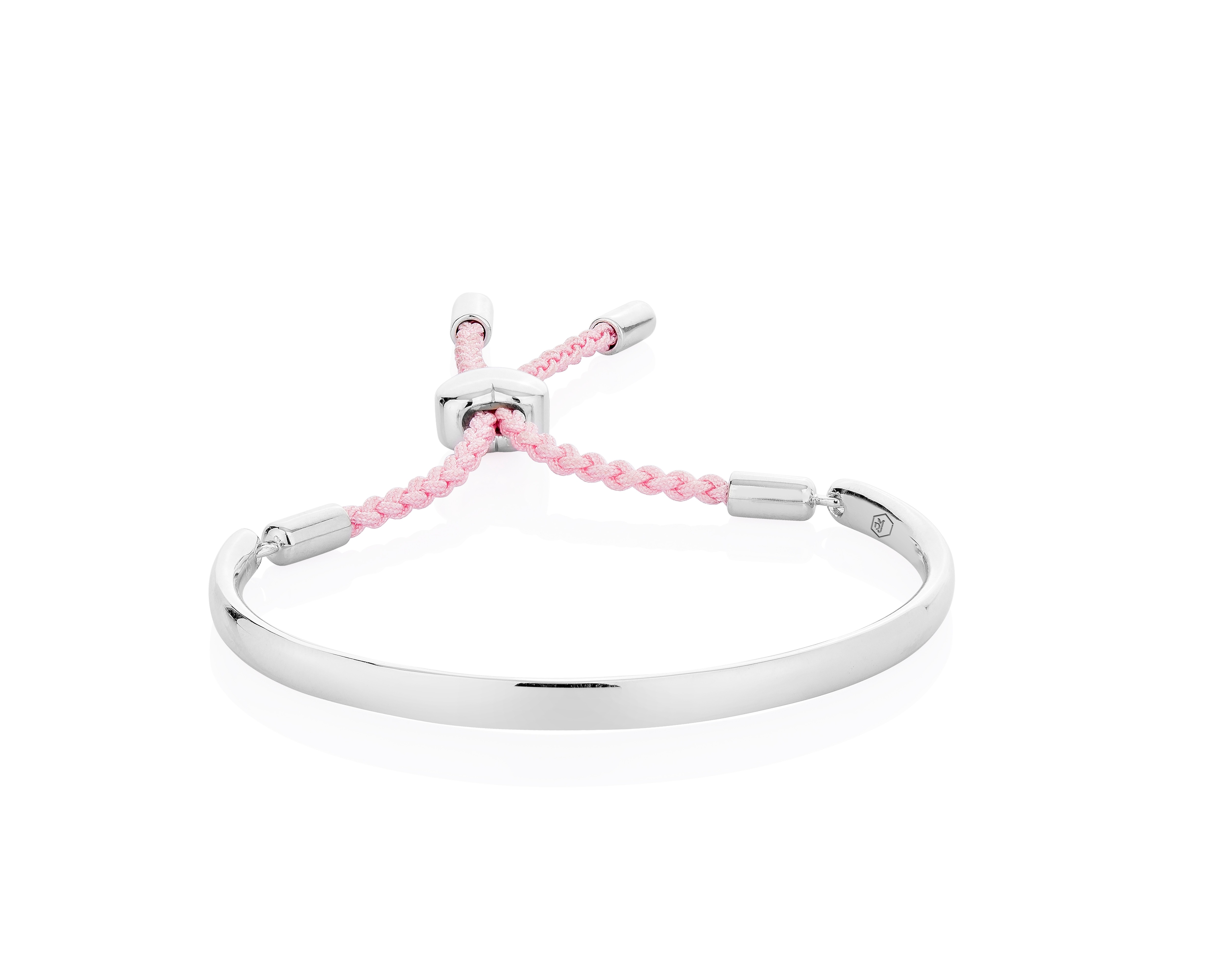 2Maison de Jewels - Signature Circle Slider Nylon Bracelet กำไลเงิน โรสโกลด์ ทอง แกะสลัก ราคา 3,206 บาท*ส่งฟรี