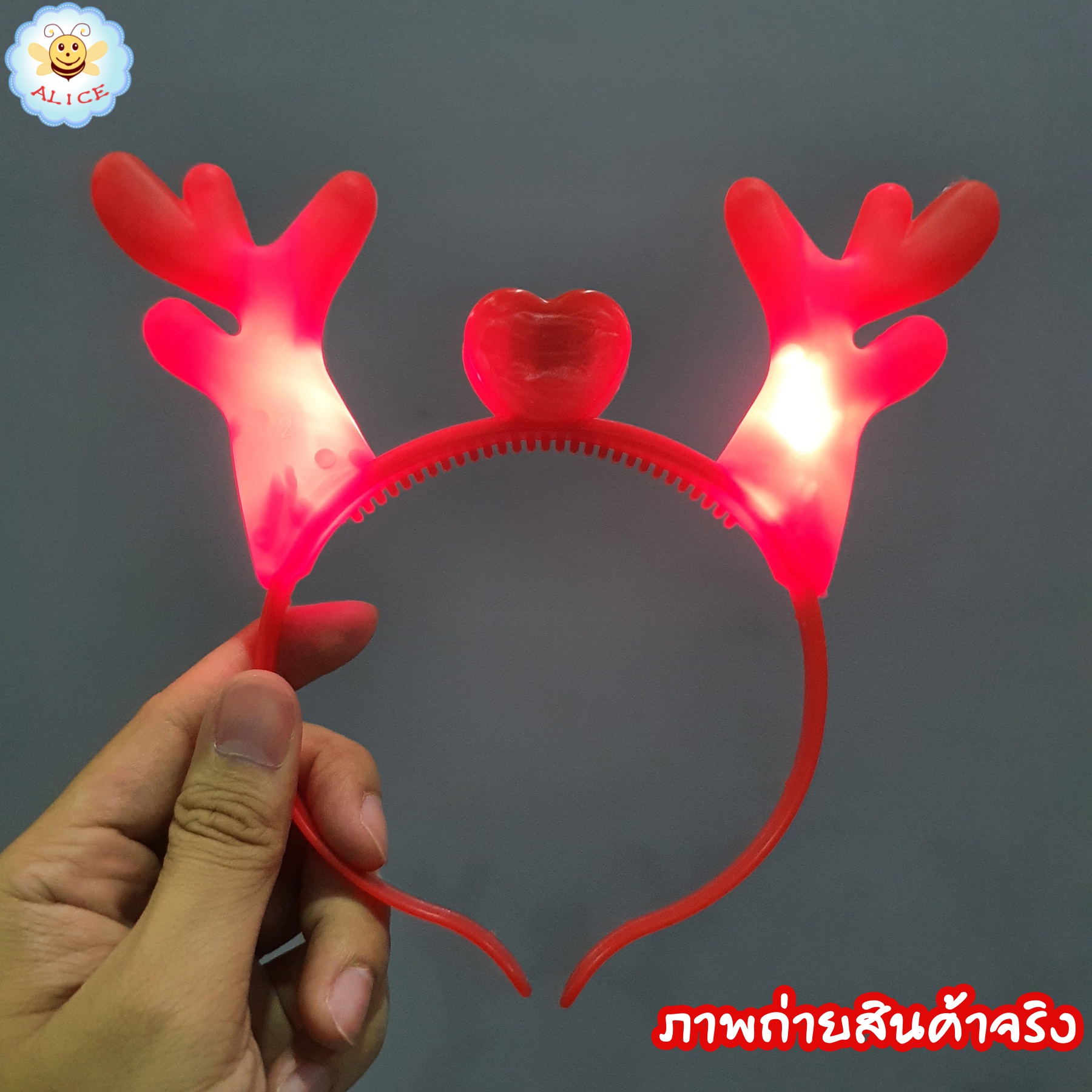 ที่คาดผมแฟนซี มีไฟ ที่คาดเขากวาง,ที่คาดผมเขาปีศาจ,ที่คาดโบว์ Headband alicdolly