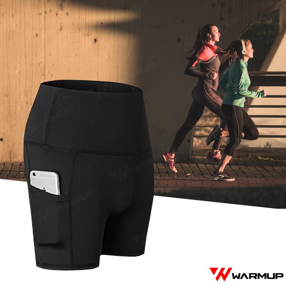 Warm Up กางเกงฟิตเนส กางเกงออกกำลังกาย ขาสั้น สำหรับผู้หญิง Compression pants