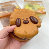 Aoduoyaya สกุชชี่ จุ่มคุ้กกี้ Chamelon Squishy Toy กล่องสุ่ม ฟื้นตัวช้า ช่วยคลายเครียด ของเล่นบีบคลายเครียด