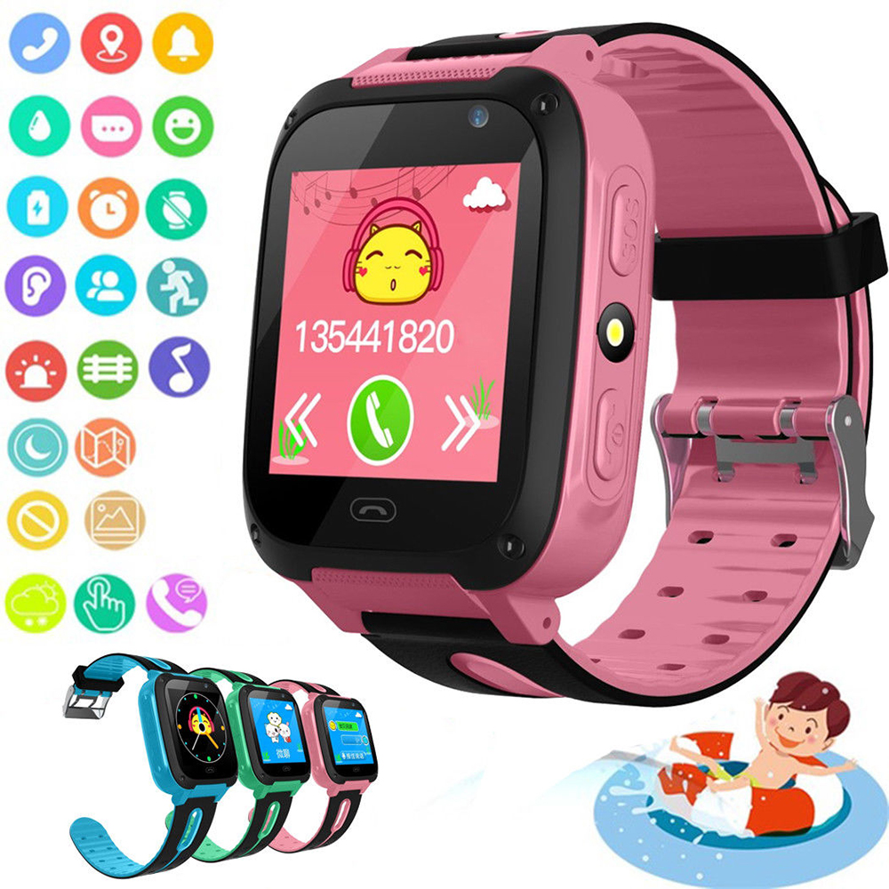 ต้นฉบับ 100% นาฬิกาเด็ก smart watch for kids นาฬิกาสมาทวอช นาฬิกาไอโมเด็ก Anti-Lost Gps Sauce Tracker นาฬิกาสมาร์ทโฟน Gsm สำหรับ Android Kids Safe Anti-lost Gps Sauce Tracker Gsm โทรศัพท์