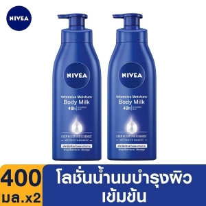 สินค้า นีเวีย อินเทนซีฟ มอยส์เจอร์ บอดี้ มิลค์ 400 มล. 2 ชิ้น NIVEA Intensive Moisture Body Milk 400 ml. 2 pcs.