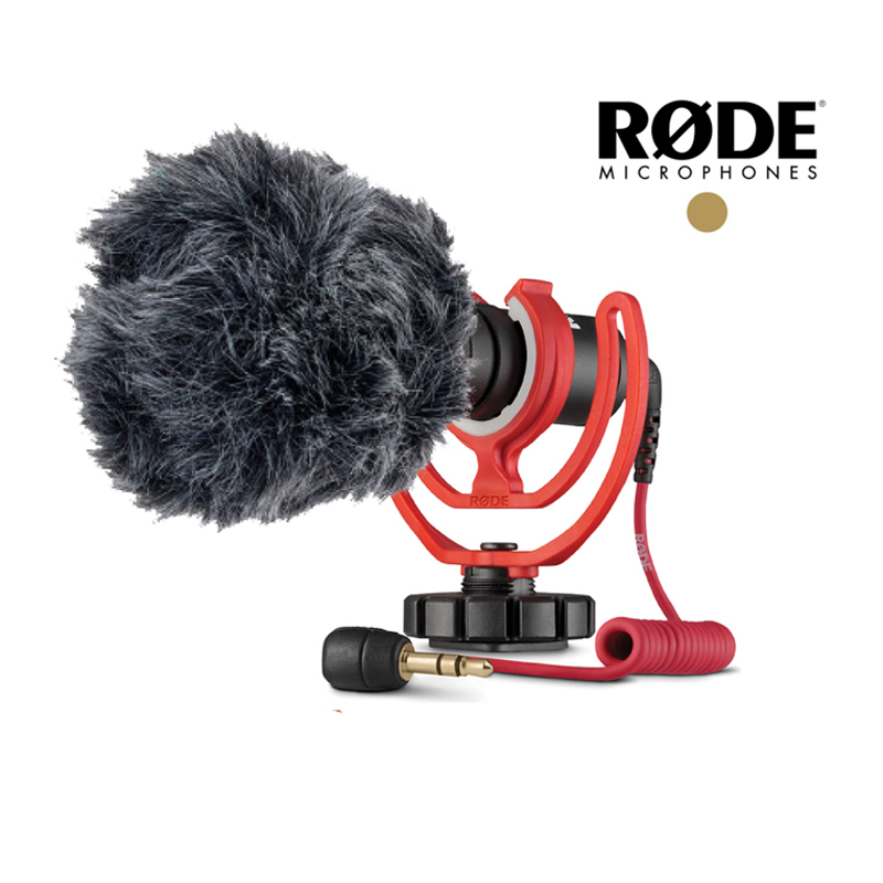 ไมโครโฟนติดกล้อง RODE VideoMicro Compact On-Camera สินค้ารับประกัน 2 ปี Microphone ไมค์ติดกล้อง ไมค์สำหรับงาน video
