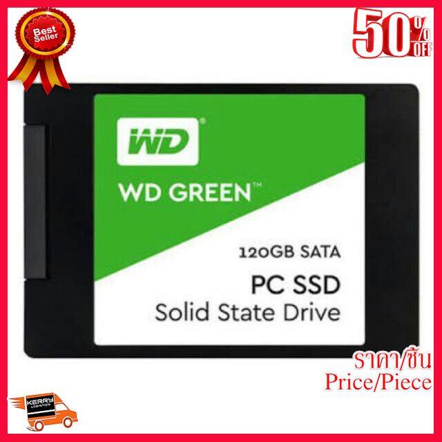🔥โปรร้อนแรง🔥 Ssd wd green 120 gb 2.5” ##Gadget สายชาร์จ แท็บเล็ต สมาร์ทโฟน หูฟัง เคส ลำโพง Wireless Bluetooth คอมพิวเตอร์ โทรศัพท์ USB ปลั๊ก เมาท์ HDMI