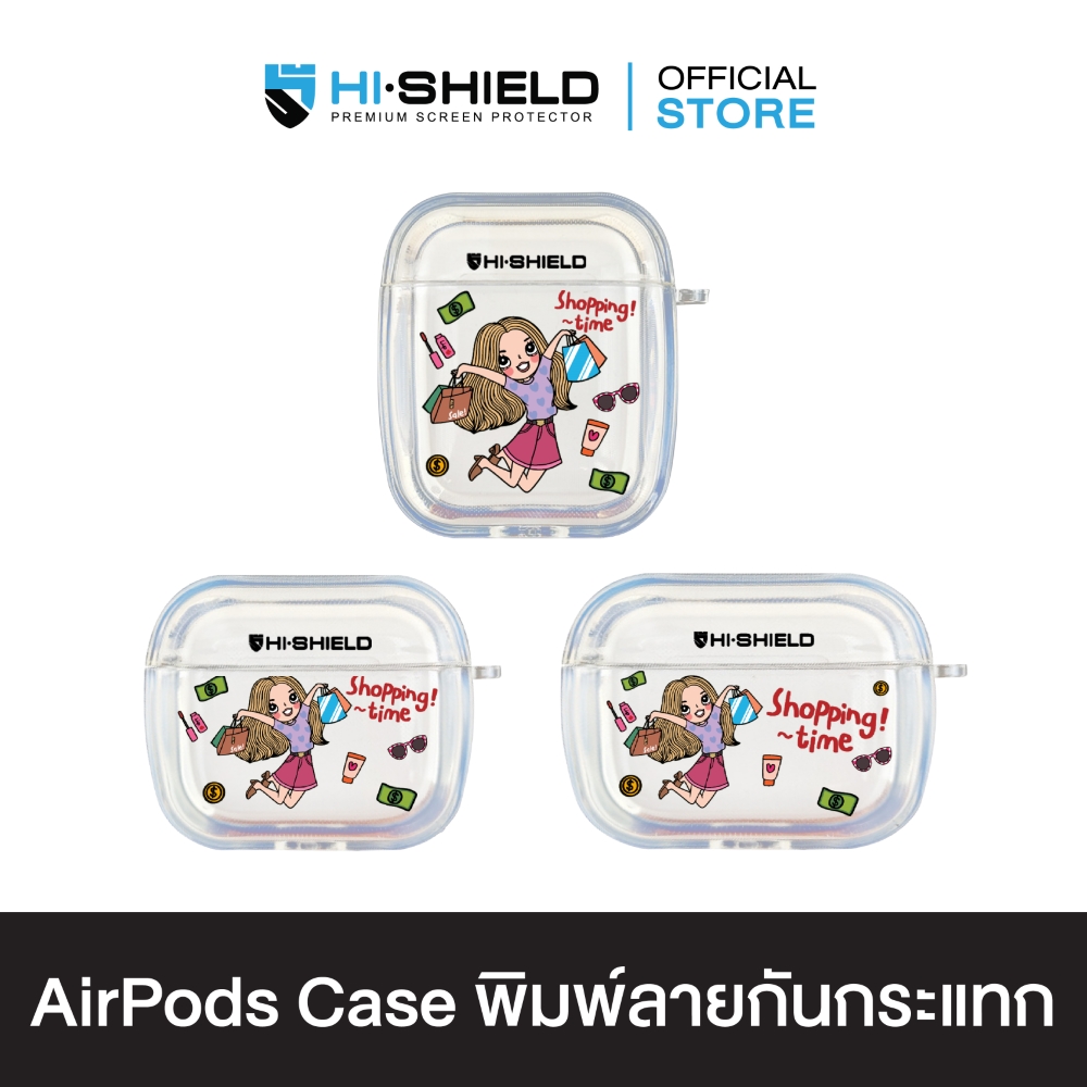 HI-SHIELD AirPods Case เคสกันกระแทกแอร์พอด รุ่น Girl9 ราคา 590 บาท*ส่งฟรี