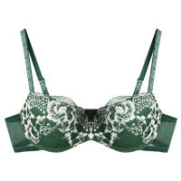 Annebra บราเสริมทรง ตะขอหลัง ทรง1/2เต้า มีโครง เสริมฟองน้ำ Extra Lift Foam Bra รุ่น AB1-549 สีชมพู สีเขียว