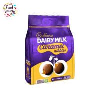[BestBefore 23-Aug-2026] Cadbury Dairy Milk Caramel Chocolate Nibbles 100g แคดเบอรี ช็อกโกแลตนมไส้คาราเมลชิ้นพอดีคำ 100 กรัม