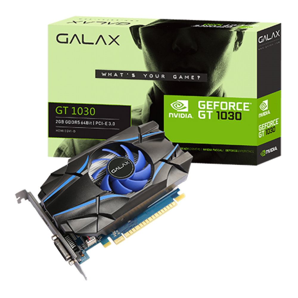 Galax Gt1030 Graphics Card ราคา 3,750 บาท*ส่งฟรี