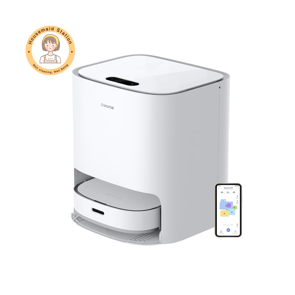 Dreame Bot W10 Self-Cleaning Robot Vacuum and Mop หุ่นยนต์ดูดฝุ่น ขัดถูพื้น ซักผ้าถูเองได้ รับประกัน 2 ปี By Housemaid Station ราคา 27,990 บาท*ส่งฟรี