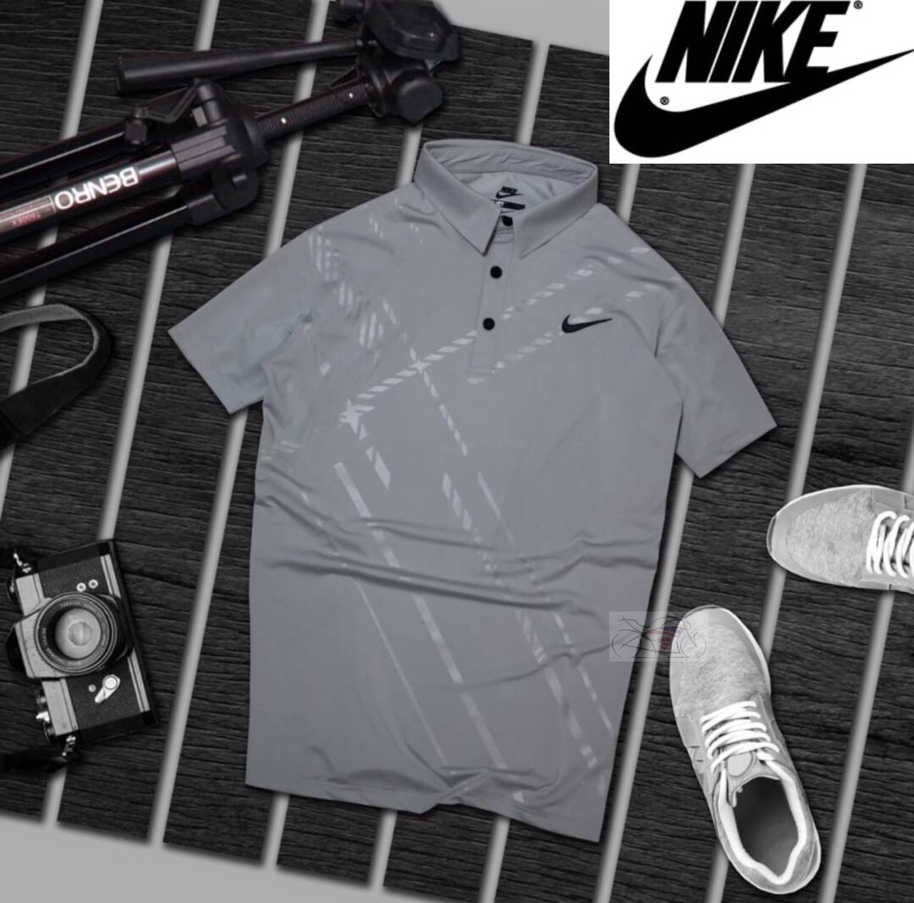 Nikesเสื้อโปโลไนกี้ เสื้อกีฬาโปโล เสื้อคอปก เสื้อกีฬาชาย เสื้อแขนสั้น เสื้อโปโลแขนสั้น เกรดพรีเมี่ยม AAA+