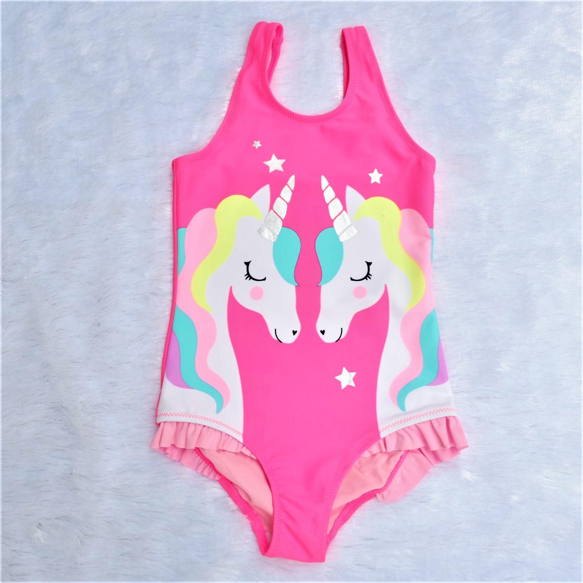 ชุดว่ายน้ำ เด็กผู้หญิง ลาย Pony H&M