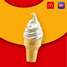 รูปภาพขนาดย่อของE-vo McDonald's Softserve Cone คูปอง ไอศกรีม แมคโดนัลส์ลองเช็คราคา