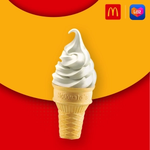 ภาพหน้าปกสินค้าE-vo McDonald\'s Softserve Cone คูปอง ไอศกรีม แมคโดนัลส์ ซึ่งคุณอาจชอบสินค้านี้