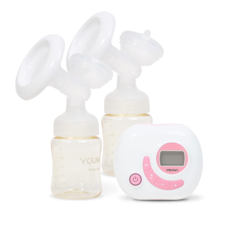 Youha Plus เครื่องปั๊มนมไฟฟ้า แบบปั๊มคู่ รุ่น YH-8804 Plus (ปี 2021)