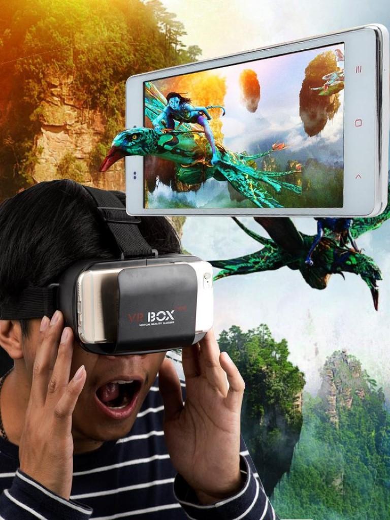 แว่น 3D สำหรับสมาร์ทโฟน VR BOX 3D Glasses for Smartphone
