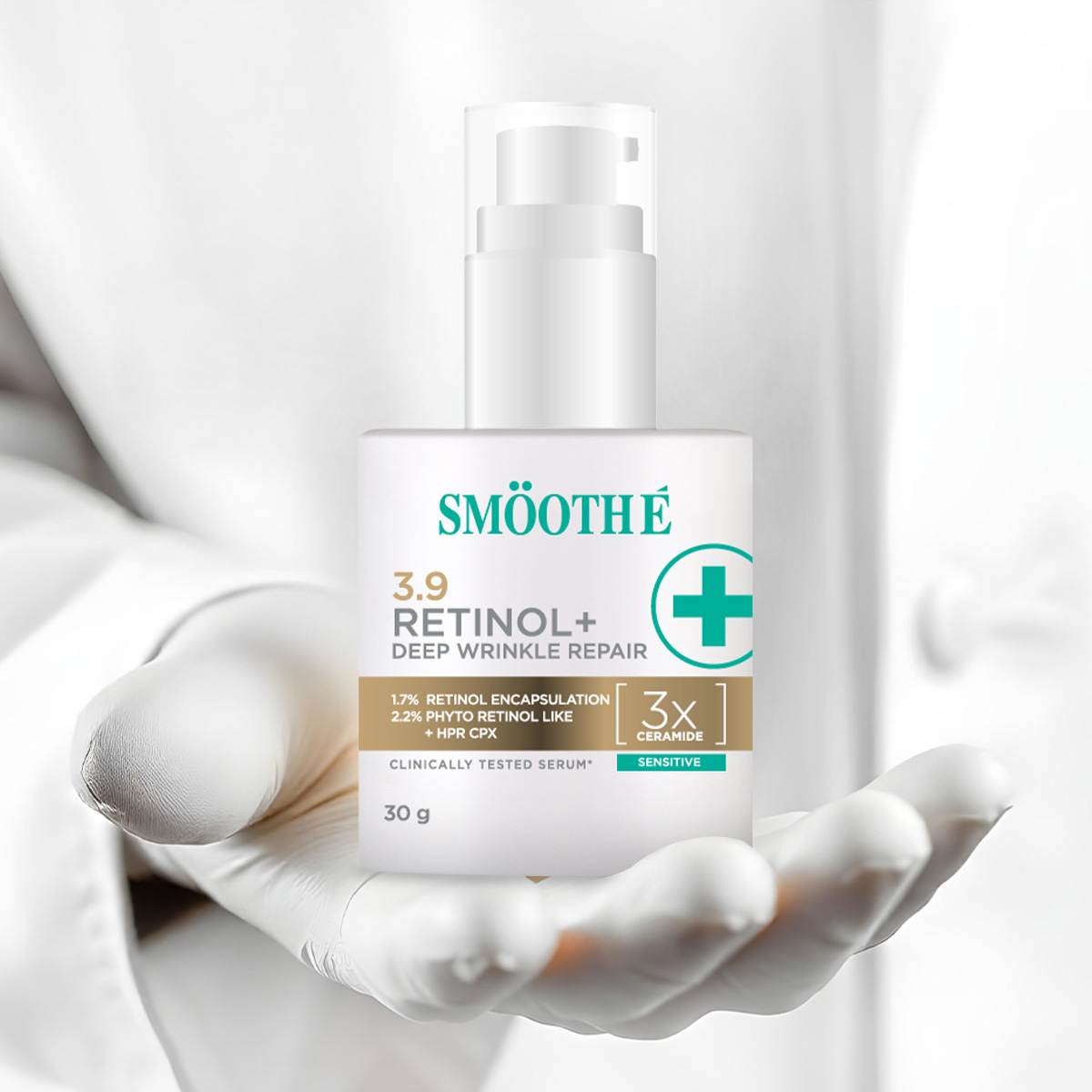 🔥 Exclusive 🔥 [Best Selling Product] Smooth E Retinol Plus Deep Wrinkle Repair 13g. / 30g. Night Serum for Facial Skin Care Helps Restore Youthful Skin. ราคา 340 บาท*ส่งฟรี