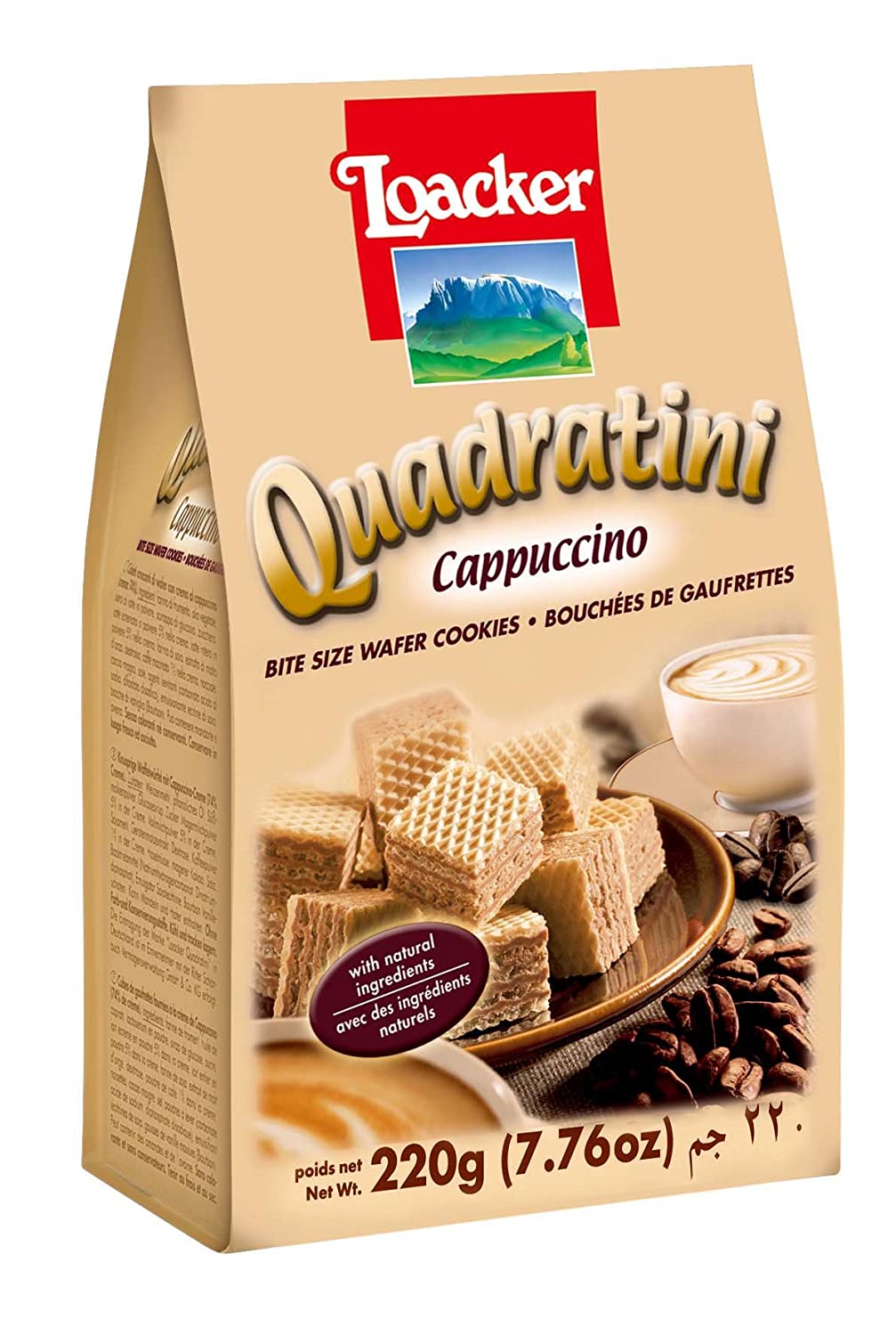 Loacker Wafer  125g.Cappucino