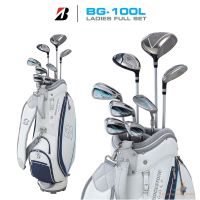 Full Set - Bridgestone รุ่น BG-100L (ชุดไม้กอล์ฟเซ็ท สำหรับผู้หญิง) [8 ชิ้น (1W5W6U79PWSWPT) caddie bag]