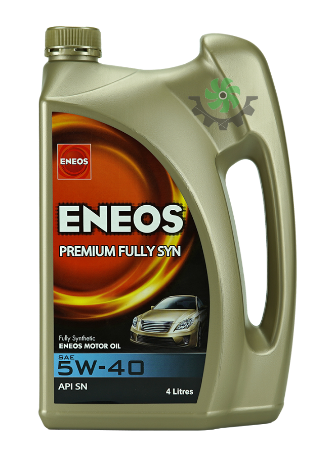 ENEOSน้ำมันเครื่องเบนซิน, 5w-40, Fully Synthetics,  API SN, SAE 5W-40, สังเคราะห์แท้ 100%  น้ำมันเครื่องสำหรับเครื่องยนต์เบนซิน พรีเมี่ยม ฟูลลี่ซิน 4+1ลิต