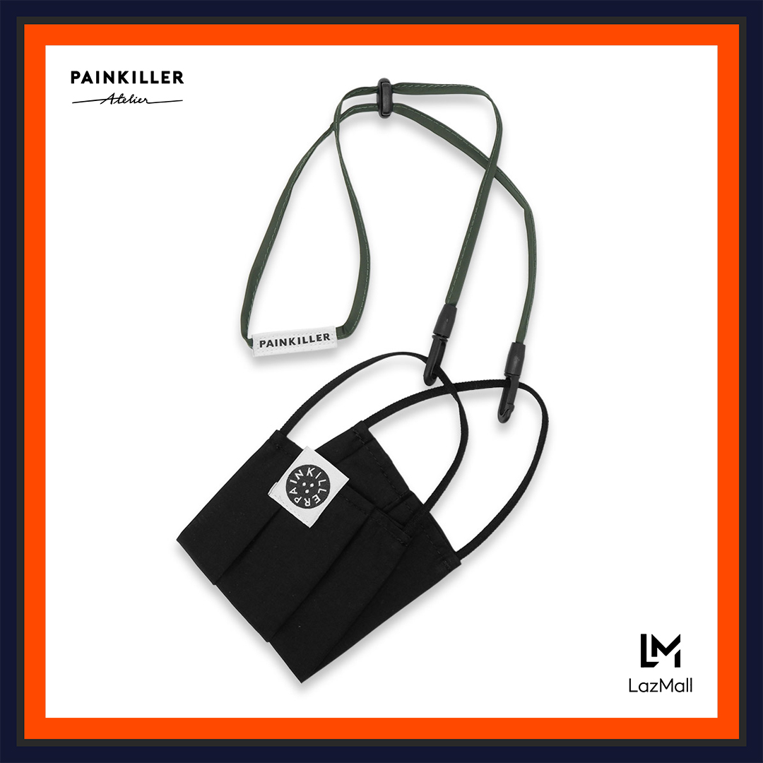 (PAINKILLER) Life Essentials Adjustable Mask Strap / สายคล้อง หน้ากากผ้า แฟชั่นผู้ชาย เพนคิลเลอร์ / Face mask belt men fashion accessories PAINKILLER / SS20