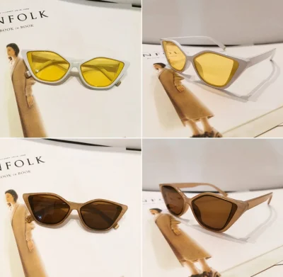 Shape sunglasses Carrie woven Arecaceae model df-012 lens UV 400 sunglasses 100% sunglasses fashion popular model