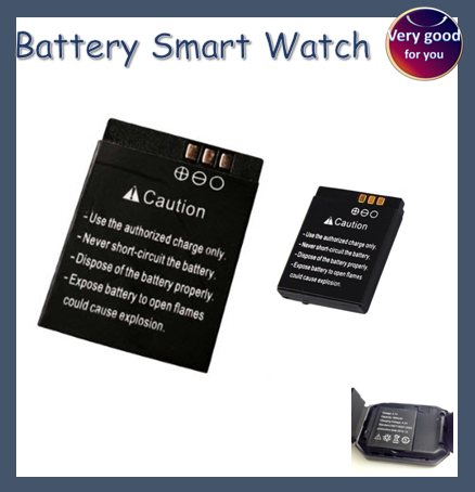 แบตเตอรี่นาฬิกา Smart watch แบตอะไหร่ Battery smart watch แบตนาฬิกา DZ09, A1, W8,G08, GT08, V8 ,x6 และอื่นๆ