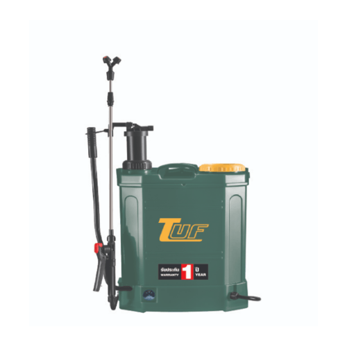 TUF เครื่องพ่นยาแบตเตอรี่ 16ลิตร 2IN1 HY-16L-1004 สีเขียว ราคา 1,519 บาท*ส่งฟรี