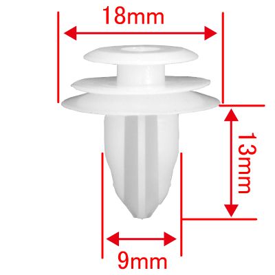 Trim Clip PF040 10Pcs Set ราคา 103 บาท*ส่งฟรี